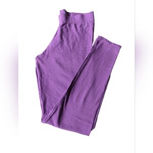 Girls Purple Boden Leggings size 11-12Y